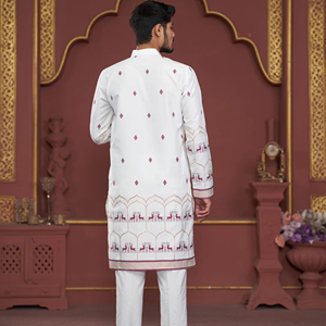 DIAMANT VISCOUSE COTON PREMIUM KURTA TISSU PUR KURTA - Product Image 3