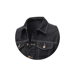 Chaqueta vaquera de invierno para hombre con logotipo personalizado, ropa de abrigo de moda al por mayor de fábrica OEM - Product Image 2