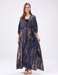 Robes décontractées Tye and Dye Robs vintage pour femmes avec imprimé Tye and Dye vintage unique - Product Image 4