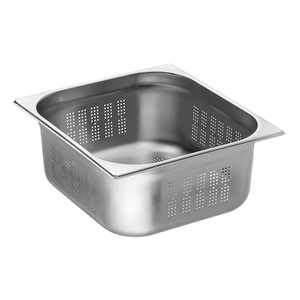 GN 2/3 T150 Perforated Food <b>Storage</b> <b>Container</b> - Product Image 1