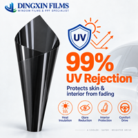 Film intelligent noir OEM ODM pour vitres de voiture, nano-céramique haute performance TSER, VLT35%, blocage UV à 99%, film teinté pour vitres de véhicule