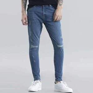 Pantalones Vaqueros de Hombre de Secado Rápido de la Mejor Calidad, Corte Ajustado, Precio Bajo, Tela Cómoda, Pantalones Vaqueros de Mezclilla para Hombre - Product Image 1