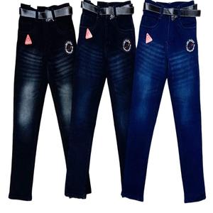 กางเกงยีนส์ผ้ายีนส์แบบถักสำหรับเด็กผู้ชายสวมใส่สบายเนื้อผ้าระบายอากาศได้ดีพร้อมเทคนิคซักได้ - Product Image 1