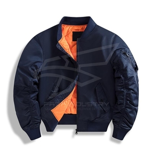 Custom Bomber <b>Jackets</b> Wholesale Personalized Embroidery Logo Unisex Fashion Varsity <b>Flight</b> <b>Jacket</b> Manufacturer - Product Image 1