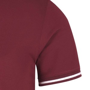 Polos de hombre ligeros transpirables de talla grande personalizados OEM con ropa de tela duradera y suave y accesorios ropa de hombre - Product Image 3