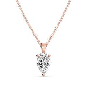จี้เพชรทรงลูกแพร์เม็ดเดี่ยว - Product Image 3
