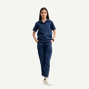 Conjuntos de Uniformes Médicos Personalizados de Punto para Mujer, para Uso Hospitalario, con Detección de Agujas - Product Image 1