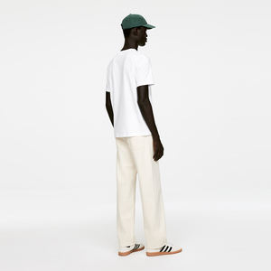 เสื้อยืดคอกลมสำหรับผู้ชายเสื้อสำหรับซัก100% ผ้าฝ้ายแอซิดกรดเสื้อยืดสตรีทแวร์คุณภาพสูงสำหรับผู้ชาย - Product Image 2