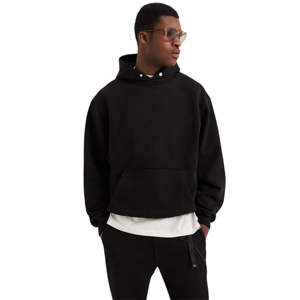 Chándal de Invierno para Hombre de Alta Calidad, Hecho a Medida, con Capucha, Tallas Grandes, Corte Regular, Diseño de Patrón Sólido, Precios al por Mayor, Multicolor - Product Image 2