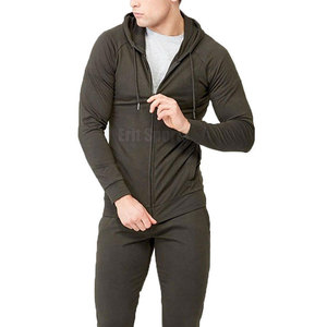 Custom Made Men Winter Zipper Hoodies 100% Cotton Breathable Eco-Friendly Streetwear Fashion Wear Pakistan Manufacture Best - Product Image 3