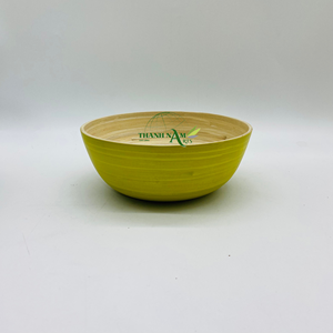 Wholesale 2024 Eco-Friendly Disposable <b>Large</b> Wood <b>Serving</b> <b>Bowls</b> Customized for Party Sustainable Home Use Vintage OEM Vietnam - Product Image 6