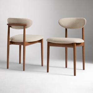 Chaise de salle à manger moderne de luxe en bois massif pour hôtel et maison pour cuisine familiale, entrepôt et appartement, meubles élégants - Product Image 1