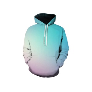 Sweat à capuche en polaire sur mesure de haute qualité pour hommes, avec logo par sublimation, col à capuche, teinture unie avec technique de lavage pour l'hiver - Product Image 3