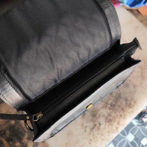 Nuevo Diseño de Bolso de Mano Acolchado Estilo Vaquera con Estampado Floral Otoñal, Bolso de Cuero Genuino Bohemio con Cierre de Cremallera y Decoración de Borlas para Mujer - Product Image 4