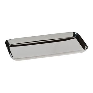 Plateau de service en acier inoxydable léger résistant à la rouille parfait pour un usage quotidien maison restaurants fêtes cuisine - Product Image 3