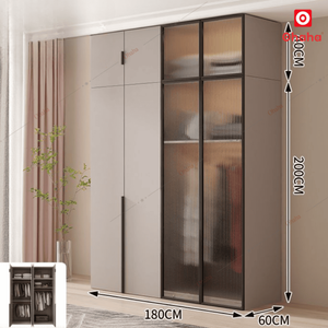 Armario moderno de madera de ingeniería Ohaha - HD026 - Product Image 4