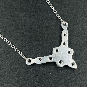 Collar de Plata de Ley 925 con Kunzita Rosa, Hecho a Mano, con Piedras Preciosas, Joyería para Niñas y Mujeres, Chapado en Oro - Product Image 3