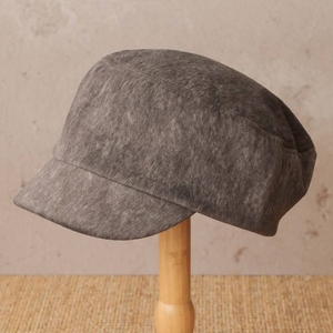 Gorro de Cuero con Pelo para Hombre, Elegante, Suave, Premium, Hecho a Mano, Clásico, Transpirable, para Uso Diario, Ropa de Calle - Product Image 4