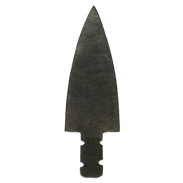 Lot De 5 Pointes De Flèches Médiévales – Acier Damas Forgé Main – NEUVES