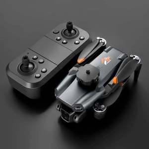 Mini drone portable à rétroéclairage LED pour débutants, télécommande 2.4G avec double caméra 4K, design pliable en plastique - Product Image 3