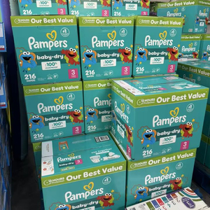 Vendre des couches pour bébés |   Pampers Protection Premium |   Couches Pampers, douces et absorbantes, taille 3, 136 pour bébés - Product Image 4