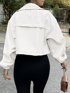 Chaqueta Universitaria de Satén Sexy para Mujer, Color Rosa Claro, Cierre Frontal, Estilo Universitario, Talla Grande, Chaqueta de Equipo Personalizada al por Mayor - Product Image 3