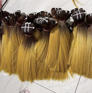 Precio barato 8 pulgadas Grado 7A Paquetes de cabello Recto Remy Brasileño Cabello humano Extensión de cabello de pulgada corta - Product Image 3