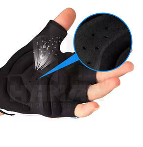 Meilleure vente Gants de cyclisme durables Demi-doigt Protection complète de la paume Entraînement Sports Gants respirants Demi-doigt du Pakistan - Product Image 6