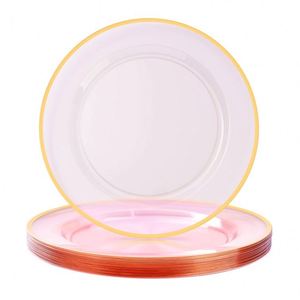 Assiette En Plastique De Qualité Alimentaire Verre Design Ble Ronde A Poncer Service Salade <span class=keywords><strong>Plaque</strong></span> Mélamine Gros - Product Image 2
