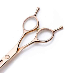 Tijeras de corte de hoja curva para perros, mango cómodo, tijeras de acero inoxidable - Product Image 5