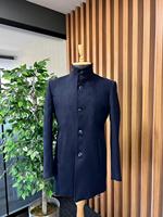 Nuevo Abrigo de Invierno para Hombre, Largo, 100% Algodón Ecológico, Corte Ajustado, con Capucha, Tallas Grandes, Alta Calidad, Último Diseño, Gran Venta