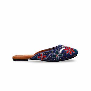 Escarpins fantaisie bleus pour filles KD2236 Appartements - Product Image 4