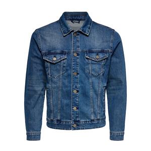 Chaqueta Vaquera de Invierno 2025 para Hombre, Talla Grande, Cuello Camisero, Estilo Vintage, Lavado a la Piedra, Resistente al Agua, Ecológica - Product Image 3