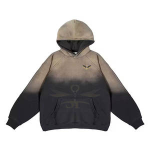 Sudadera Casual para Hombre, Estilo Otoñal, Aspecto Desgastado, Estilo Urbano, Hombros Caídos, 100% Algodón, Ecológica y Transpirable - Product Image 3