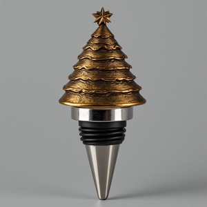 El tapón de botella de vino personalizado dorado pulido Metal duradero grabado detalles intrincados con color y logotipo personalizados - Product Image 5