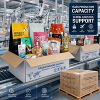 Sachet d'emballage alimentaire personnalisé en gros avec bec verseur, pochette souple verticale pour jus, café, gelée, noix - Fabricant OEM
