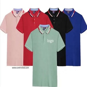 Vente en gros 100% coton Polo de golf décontracté pour hommes T-shirts à manches courtes personnalisés grande taille Logo Design vierge Option Polo - Product Image 6