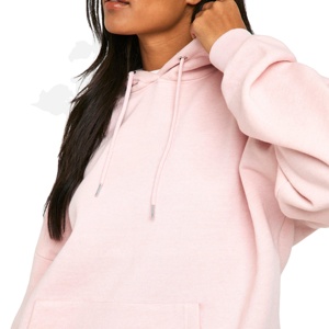 ชุดวอร์มผู้หญิงคุณภาพสูงแบบโอเวอร์ไซส์ 2 ชิ้น ผ้าฟลีซ สไตล์เสื้อพูลโอเวอร์ พิมพ์ลายได้ตามต้องการ สีพื้น แฟชั่นล่าสุด สวมใส่สบายสำหรับฤดูหนาว 2026 - Product Image 4