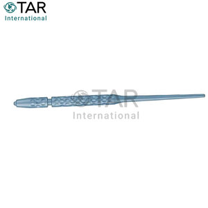 Mango de bisturí profesional, 145mm, 5,34 pulgadas, recto, azul, recubierto de titanio, hoja quirúrgica reutilizable no estéril, instrumentos médicos - Product Image 4