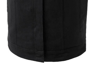 Servicio OEM resistente al aire libre de cuello alto personalizado al por mayor transpirable hombres acolchado forrado ropa deportiva motocicleta Chaleco de lona - Product Image 5