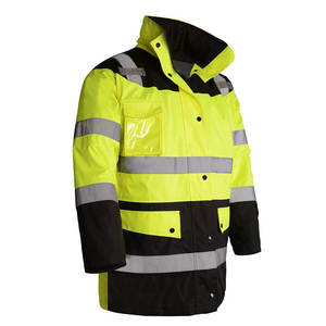 Chaqueta de Seguridad de Venta Directa de Fábrica, Ligera, Hecha de Poliéster, Servicio OEM - Product Image 3
