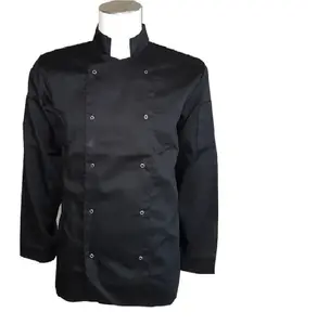 factory whole sale Polyester Cotton Professional custom color unisex classic waiter hotel chef jacket restaurant uniforms