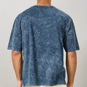 Servicio OEM, las Mejores Camisetas de Hombre con Diseño Lavado Ácido para Exteriores, Directo de Fábrica, 100% Algodón, Ecológicas, de Secado Rápido, Nueva Colección - Product Image 3