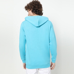 Vente en gros : Sweats à capuche brodés sur mesure pour hommes, style streetwear hiver, coupe classique, anti-rétrécissement, couleur unie - Product Image 5