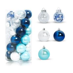 Christmas Metal Snowflake Hanging Decorations Plated Nickel/<b>Gold</b> Xmas Ball & Tree Ornaments in Different - Product Image 5