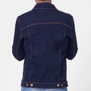 Chaqueta de Mezclilla para Hombre con Cuello Camisero, Color y Talla Personalizables, Transpirable, Ligera, para Uso en Exteriores - Product Image 4