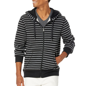 Haute qualité hommes fermeture éclair sweats à capuche Durable Logo personnalisé sweats à capuche pour salle de sport en plein air hommes vêtements de sport fermeture éclair à capuche 2025 - Product Image 6