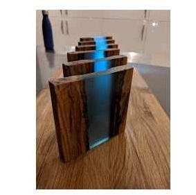 Posavasos de madera de acacia de resina epoxi de la mejor calidad con diseño de gran oferta - Product Image 5