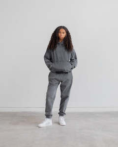 Vintage <b>Acid</b> Washed 100% Cotton Hoodie for Men Women Breathable Oversized Streetwear <b>Drop</b> Shoulder Unisex Vintage Wash Hoodie - Product Image 6