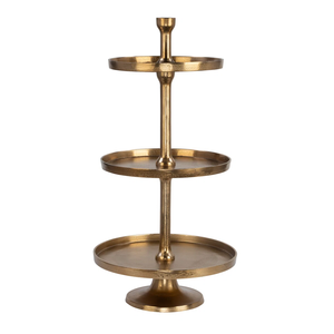 Présentoir à gâteau luxueux en métal et cristal transparent, présentoir à cupcake rond, pièce maîtresse de table décorée, fini personnalisé, les mieux notés - Product Image 5
